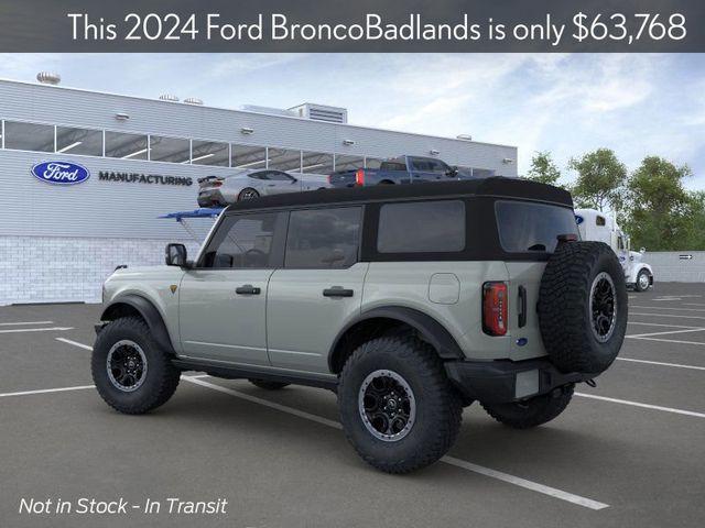 new 2024 Ford Bronco car, priced at $63,768