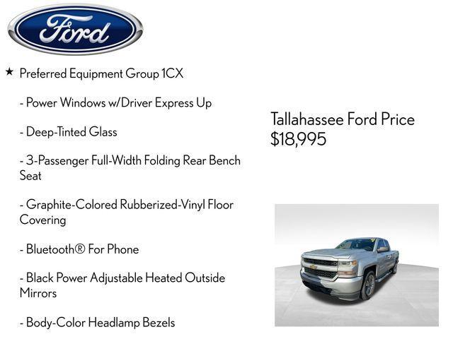 used 2016 Chevrolet Silverado 1500 car, priced at $15,981