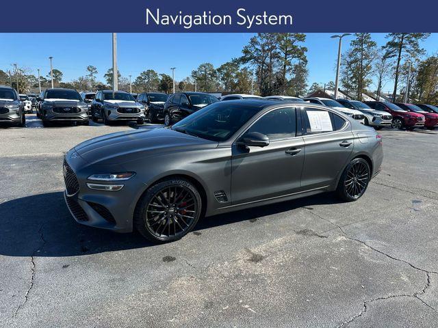 used 2022 Genesis G70 car, priced at $35,591