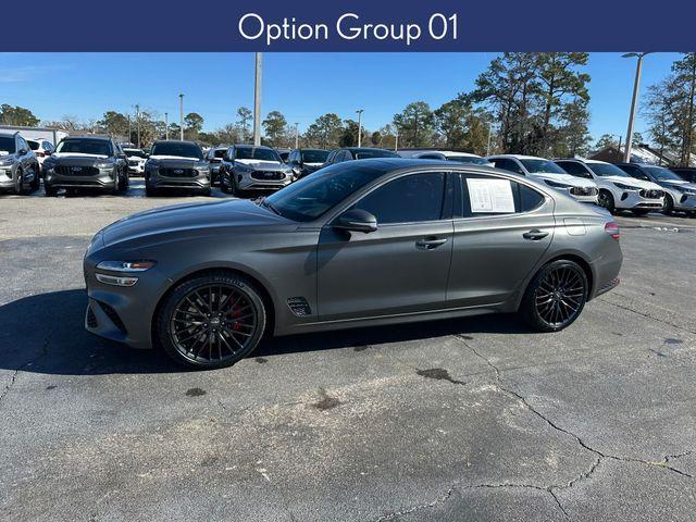 used 2022 Genesis G70 car, priced at $35,591