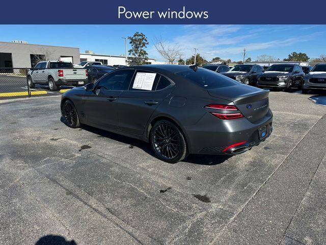 used 2022 Genesis G70 car, priced at $35,591