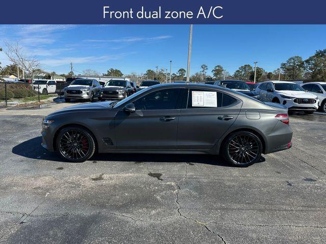 used 2022 Genesis G70 car, priced at $35,591