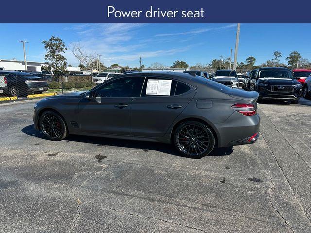 used 2022 Genesis G70 car, priced at $35,591