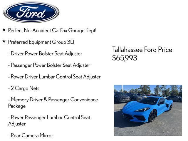 used 2021 Chevrolet Corvette car, priced at $65,993