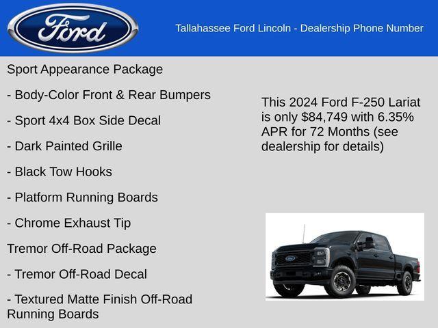 new 2024 Ford F-250 car, priced at $84,749