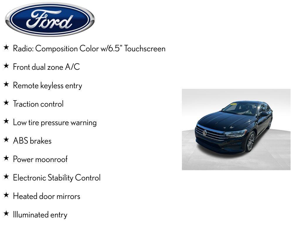 used 2019 Volkswagen Jetta car, priced at $13,891