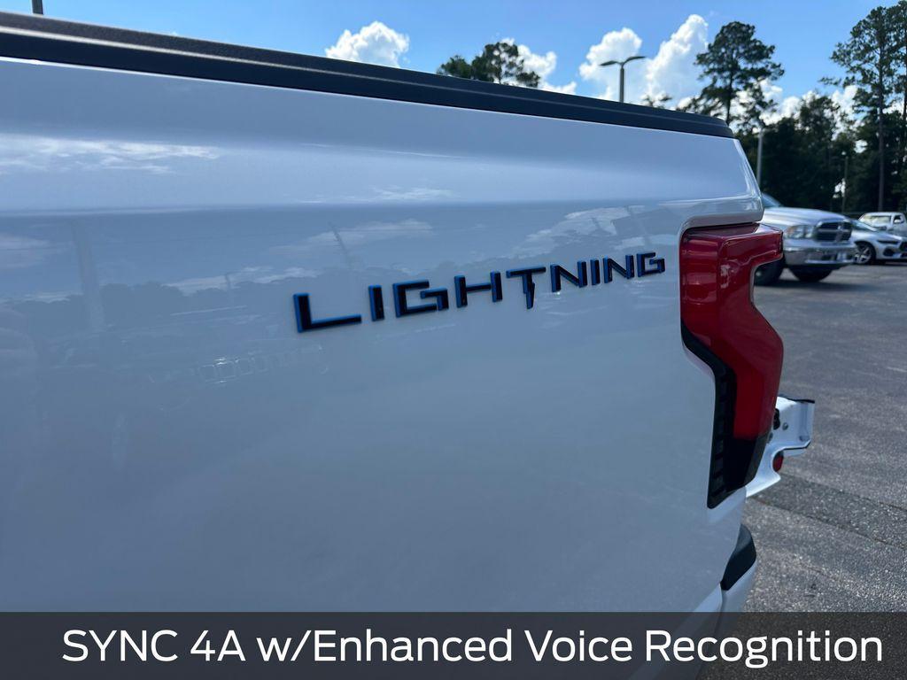 new 2025 Ford F-150 Lightning car, priced at $75,977