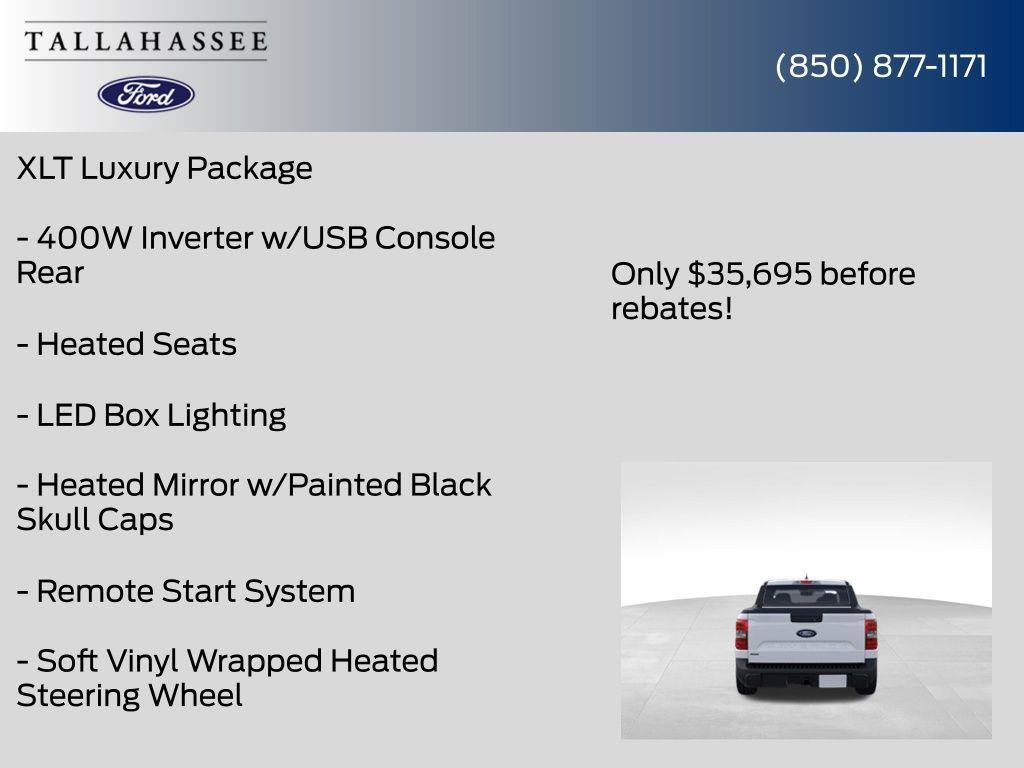 new 2025 Ford Maverick car, priced at $35,695