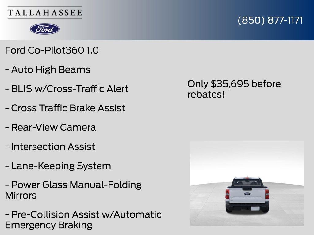 new 2025 Ford Maverick car, priced at $35,695