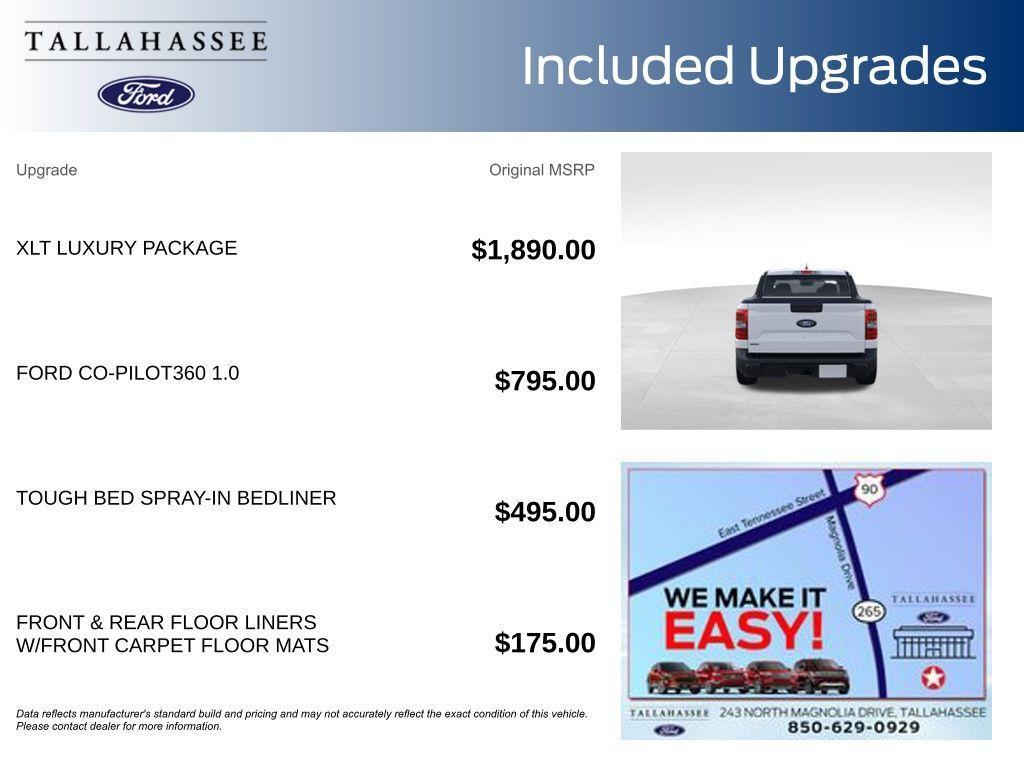 new 2025 Ford Maverick car, priced at $35,695