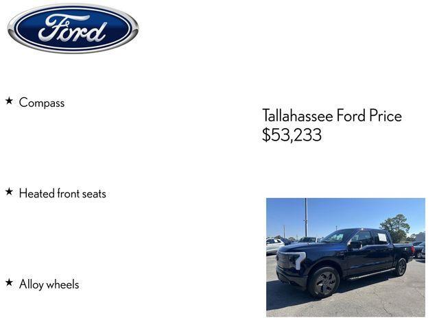 used 2023 Ford F-150 Lightning car, priced at $53,233