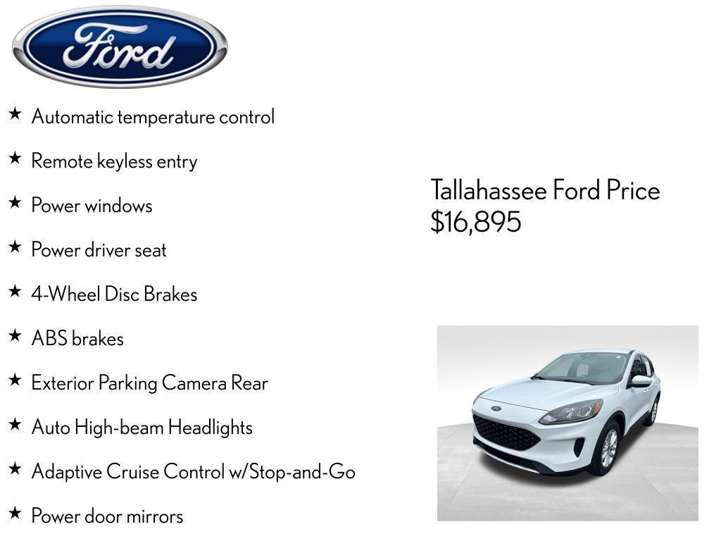 used 2020 Ford Escape car, priced at $12,992