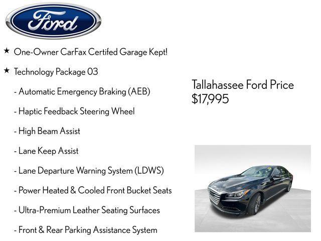 used 2015 Hyundai Genesis car, priced at $14,892
