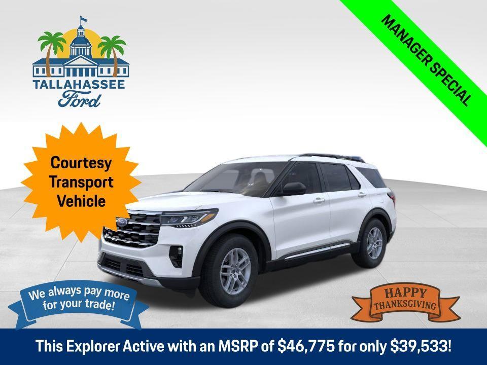 new 2025 Ford Explorer car, priced at $41,533