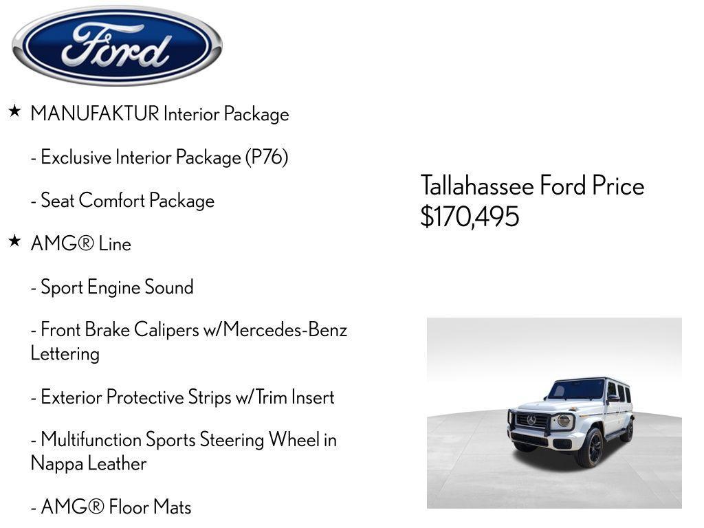 used 2025 Mercedes-Benz G-Class car, priced at $157,694