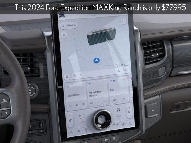 new 2024 Ford Expedition Max car, priced at $77,995