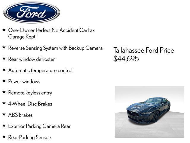 used 2024 Ford Mustang car, priced at $41,231
