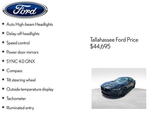 used 2024 Ford Mustang car, priced at $41,231