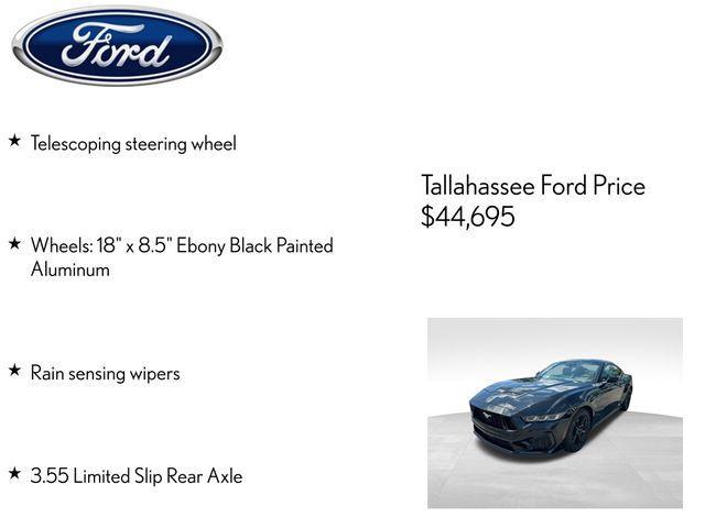 used 2024 Ford Mustang car, priced at $41,231