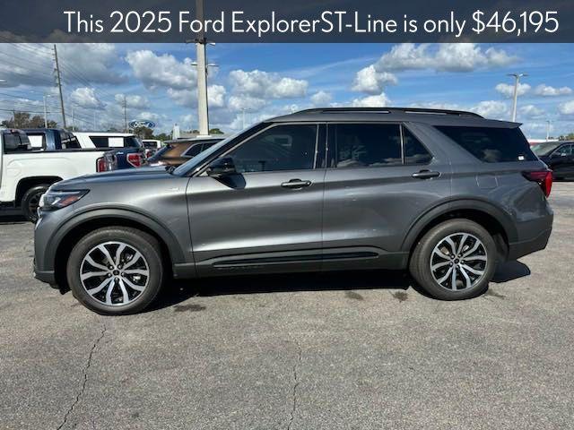 new 2025 Ford Explorer car, priced at $46,195