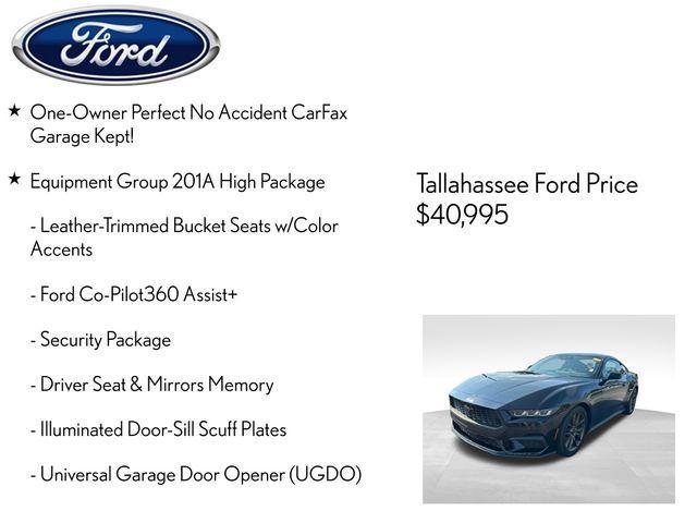 used 2025 Ford Mustang car, priced at $36,192