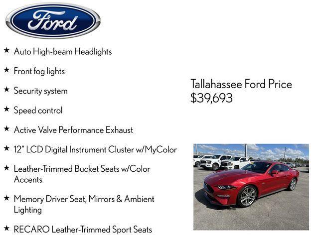 used 2022 Ford Mustang car, priced at $39,693