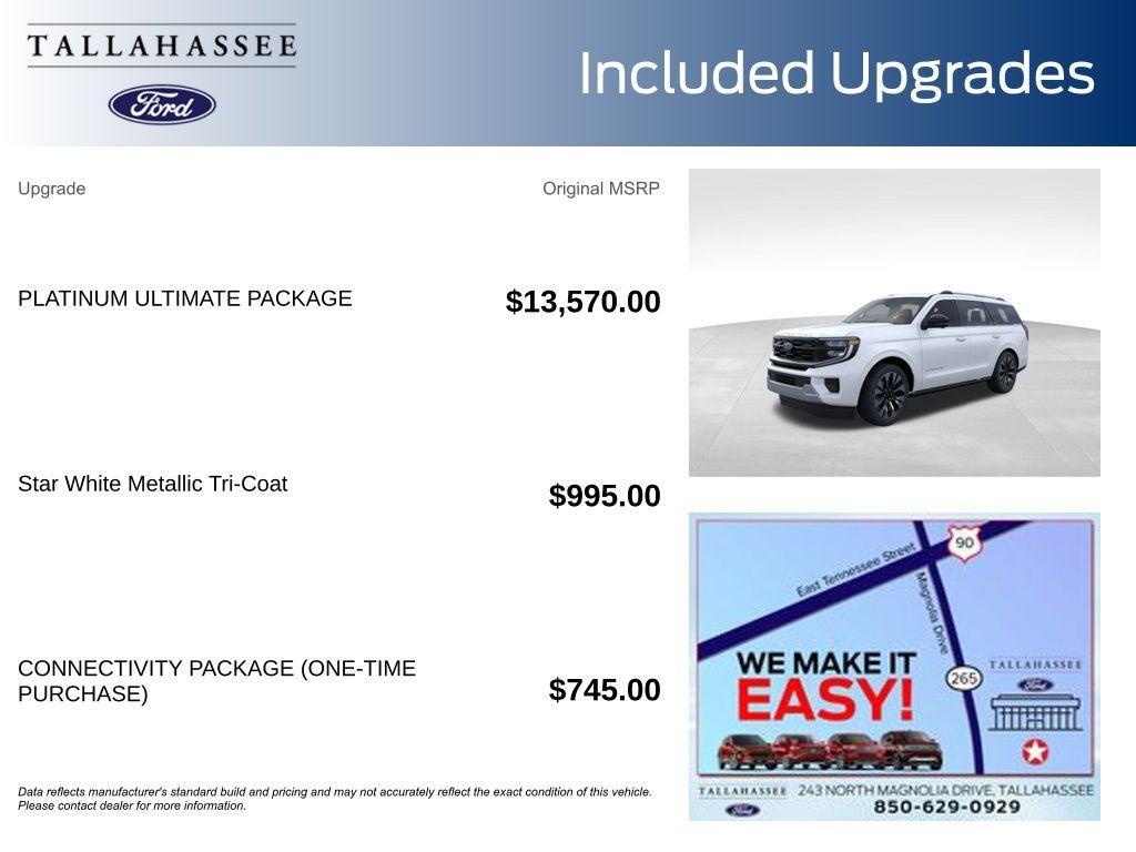 new 2025 Ford Expedition car, priced at $90,530