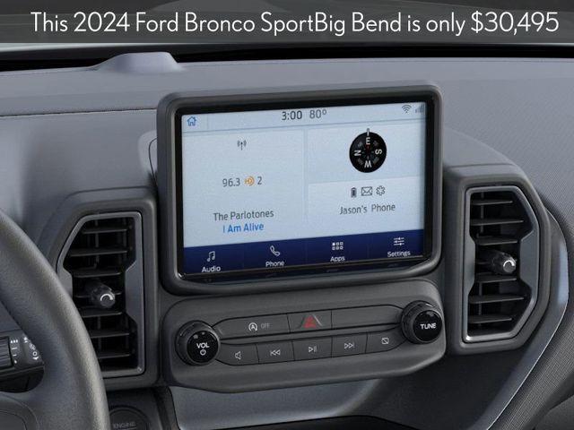 new 2024 Ford Bronco Sport car, priced at $30,495