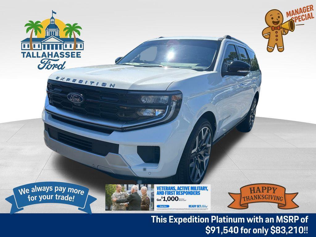 new 2025 Ford Expedition car, priced at $83,210