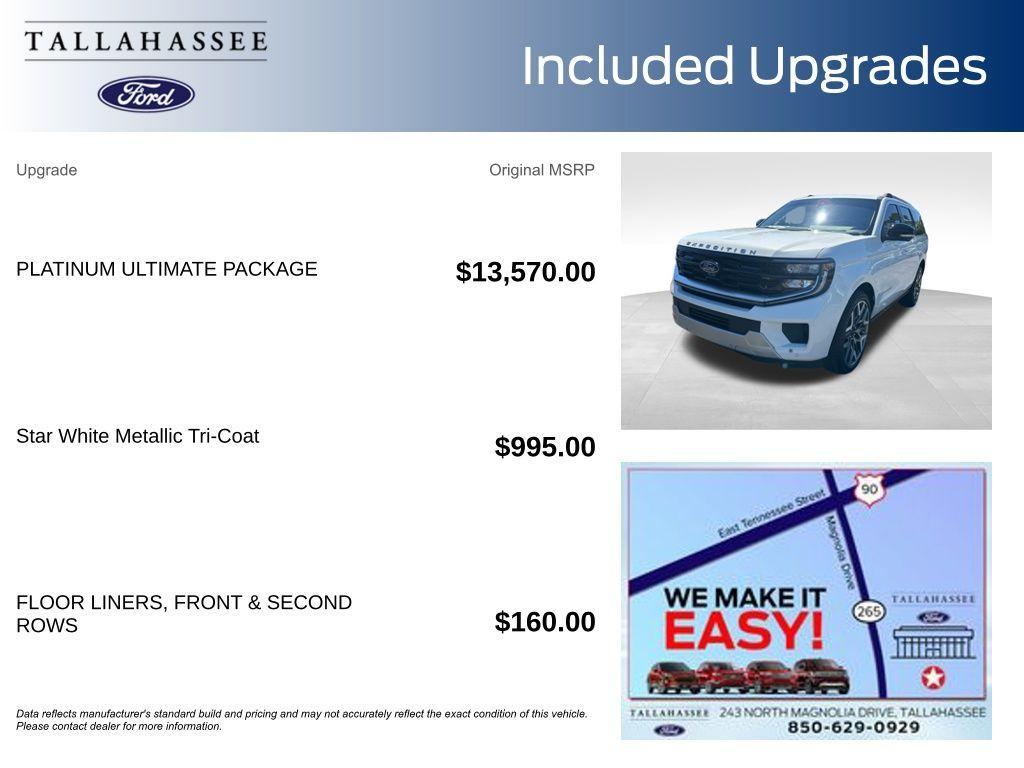 new 2025 Ford Expedition car, priced at $88,794