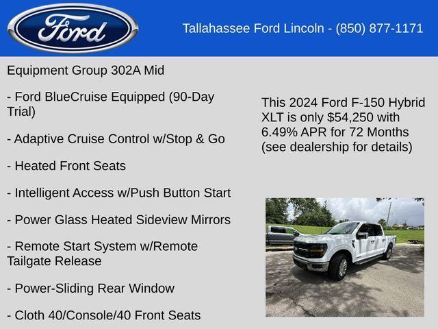 new 2024 Ford F-150 car, priced at $54,250