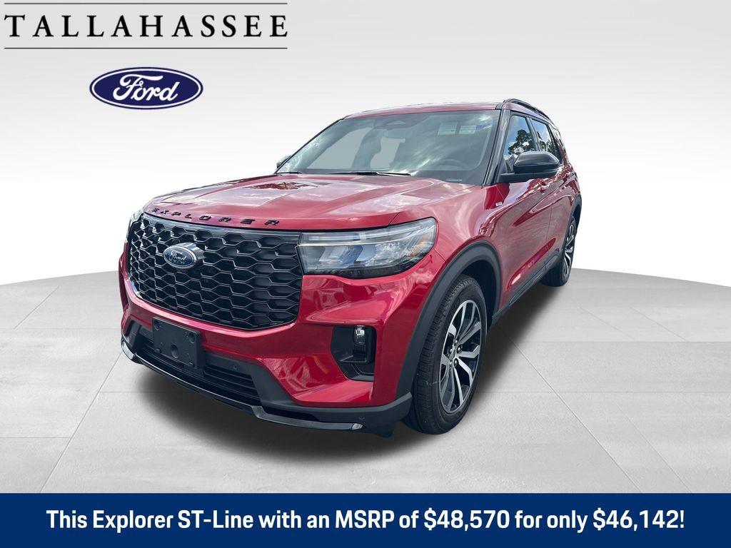 new 2025 Ford Explorer car, priced at $44,642
