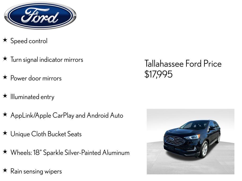 used 2019 Ford Edge car, priced at $12,873