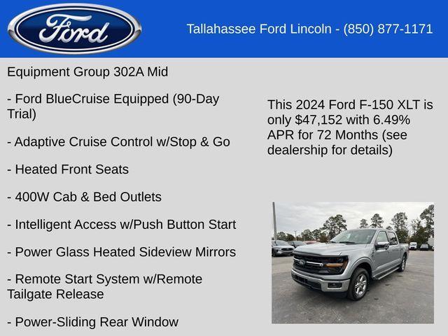 new 2024 Ford F-150 car, priced at $47,152