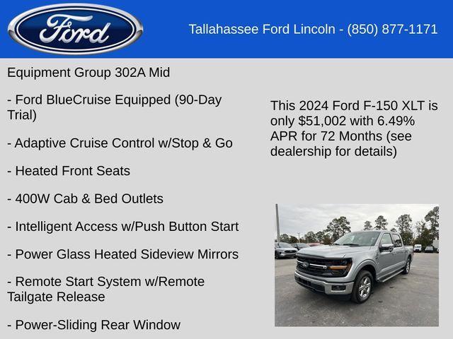 new 2024 Ford F-150 car, priced at $46,652