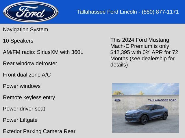 new 2024 Ford Mustang Mach-E car, priced at $42,395