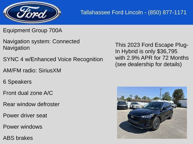 new 2023 Ford Escape car, priced at $36,795