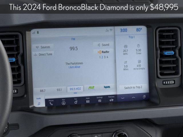 new 2024 Ford Bronco car, priced at $48,995