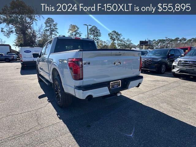 new 2024 Ford F-150 car, priced at $55,895