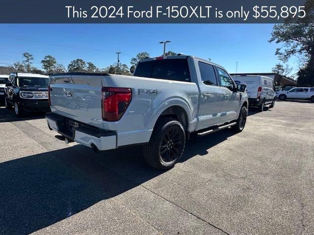 new 2024 Ford F-150 car, priced at $55,895