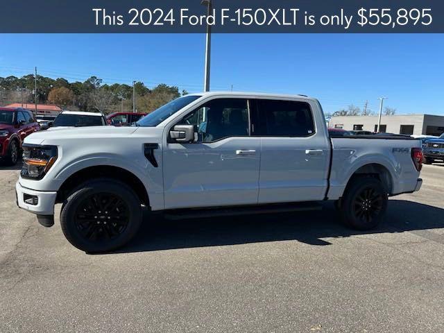 new 2024 Ford F-150 car, priced at $55,895