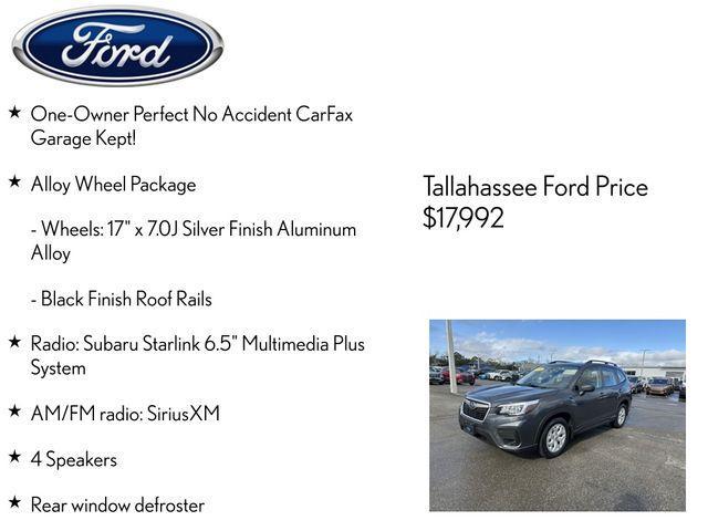 used 2020 Subaru Forester car, priced at $17,992