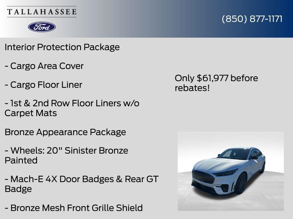 new 2025 Ford Mustang Mach-E car, priced at $53,990