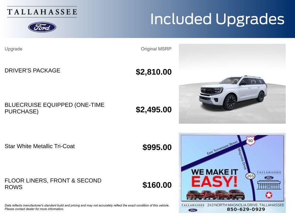 new 2025 Ford Expedition car, priced at $83,905
