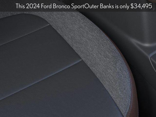 new 2024 Ford Bronco Sport car, priced at $34,495