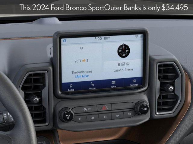 new 2024 Ford Bronco Sport car, priced at $34,495