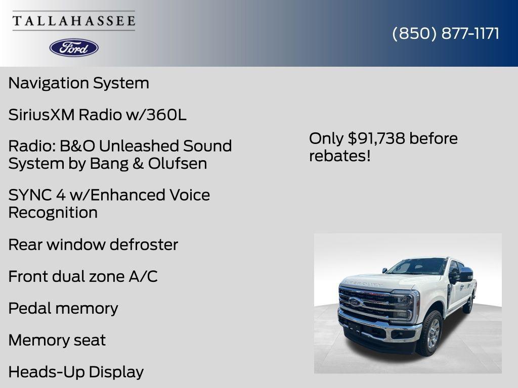 new 2025 Ford F-250 car, priced at $91,738