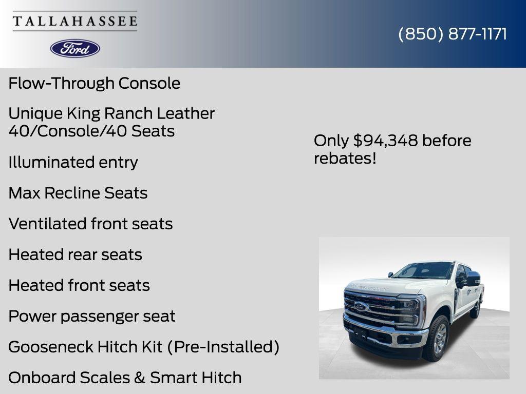 new 2025 Ford F-250 car, priced at $94,348