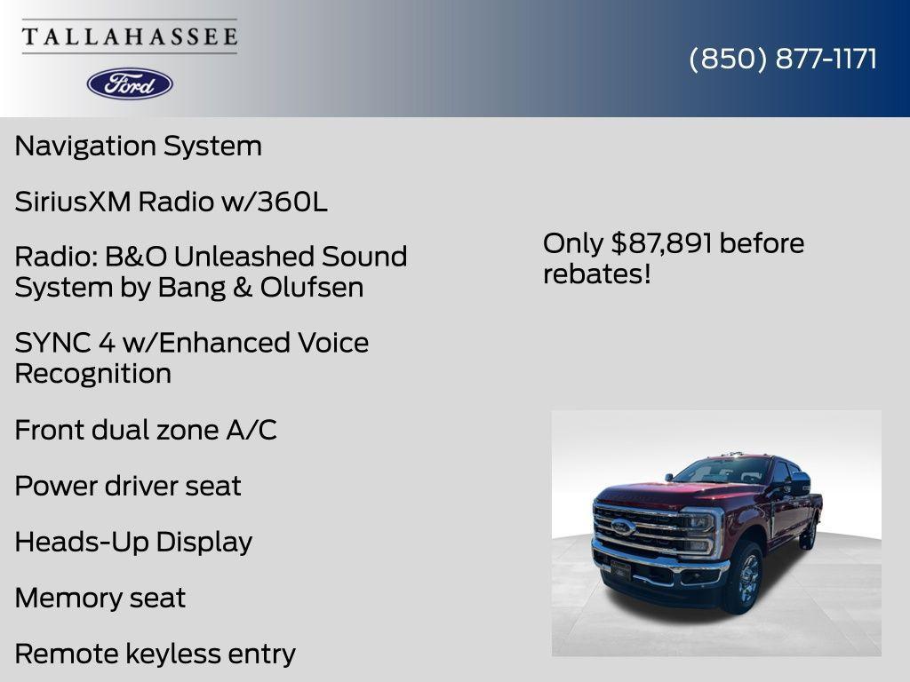 new 2025 Ford F-350 car, priced at $87,891