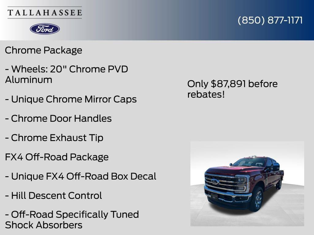 new 2025 Ford F-350 car, priced at $87,891